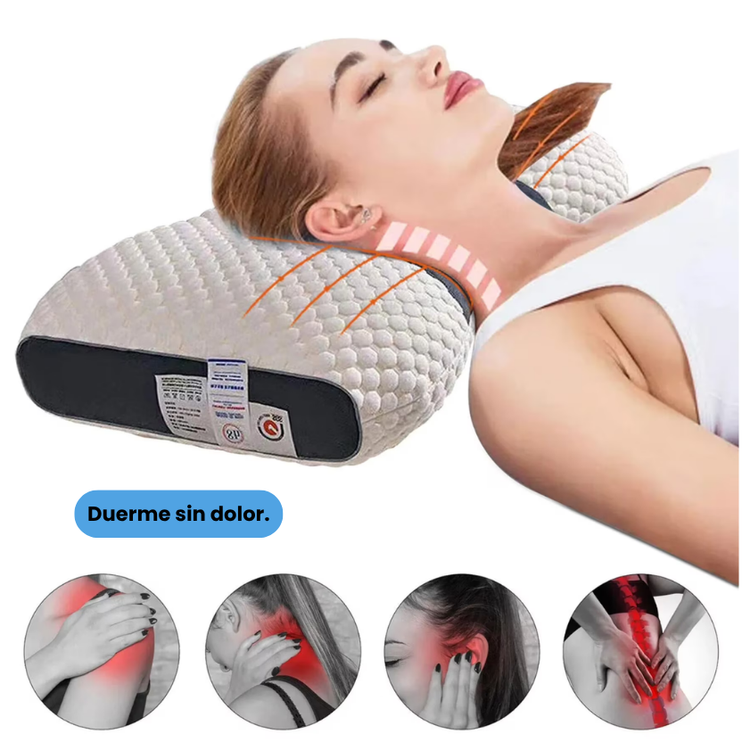 Almohada Ortopédica Cervical – Duerme Sin Dolor y Despierta Renovado Desde la Primera Noche