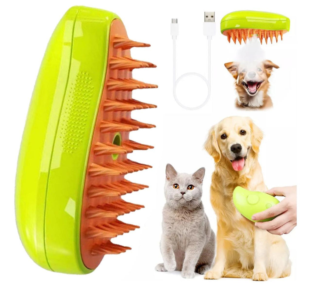 Cepillo de Limpieza y Masaje para Mascotas