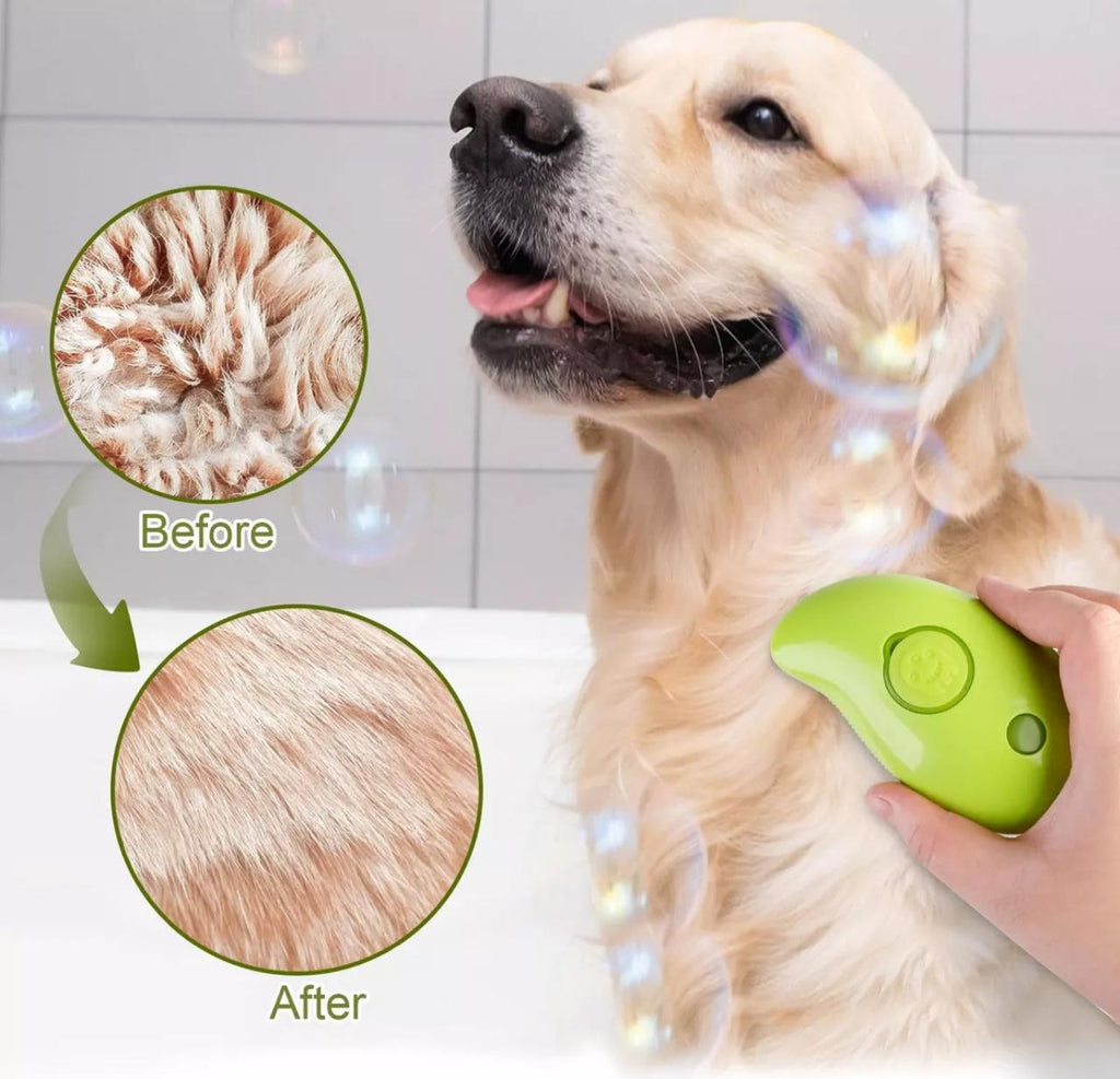 Cepillo de Limpieza y Masaje para Mascotas