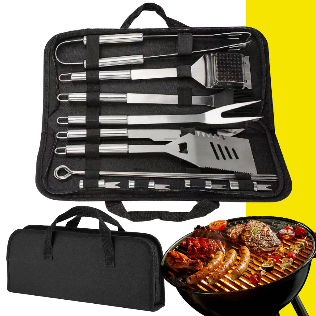 Kit Completo de Accesorios para Barbacoa – 15 Piezas