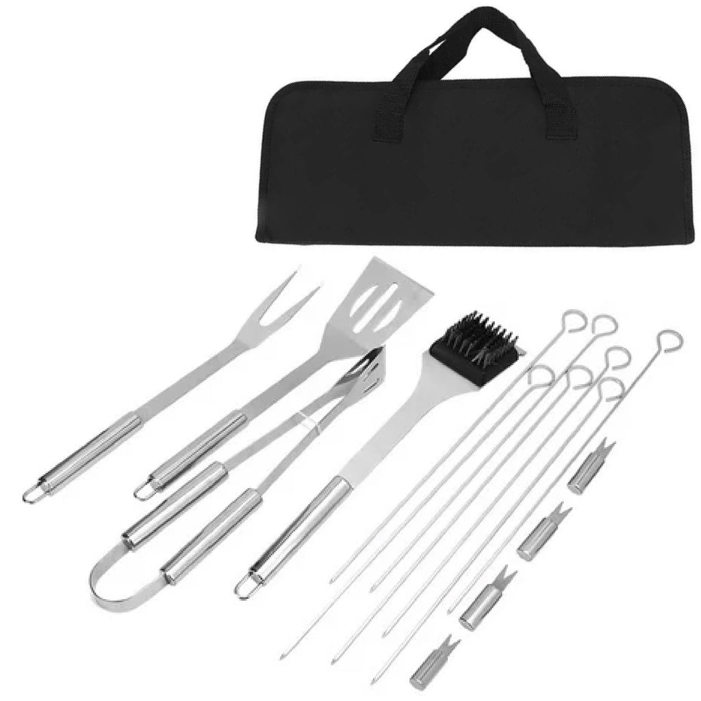 Kit Completo de Accesorios para Barbacoa – 15 Piezas