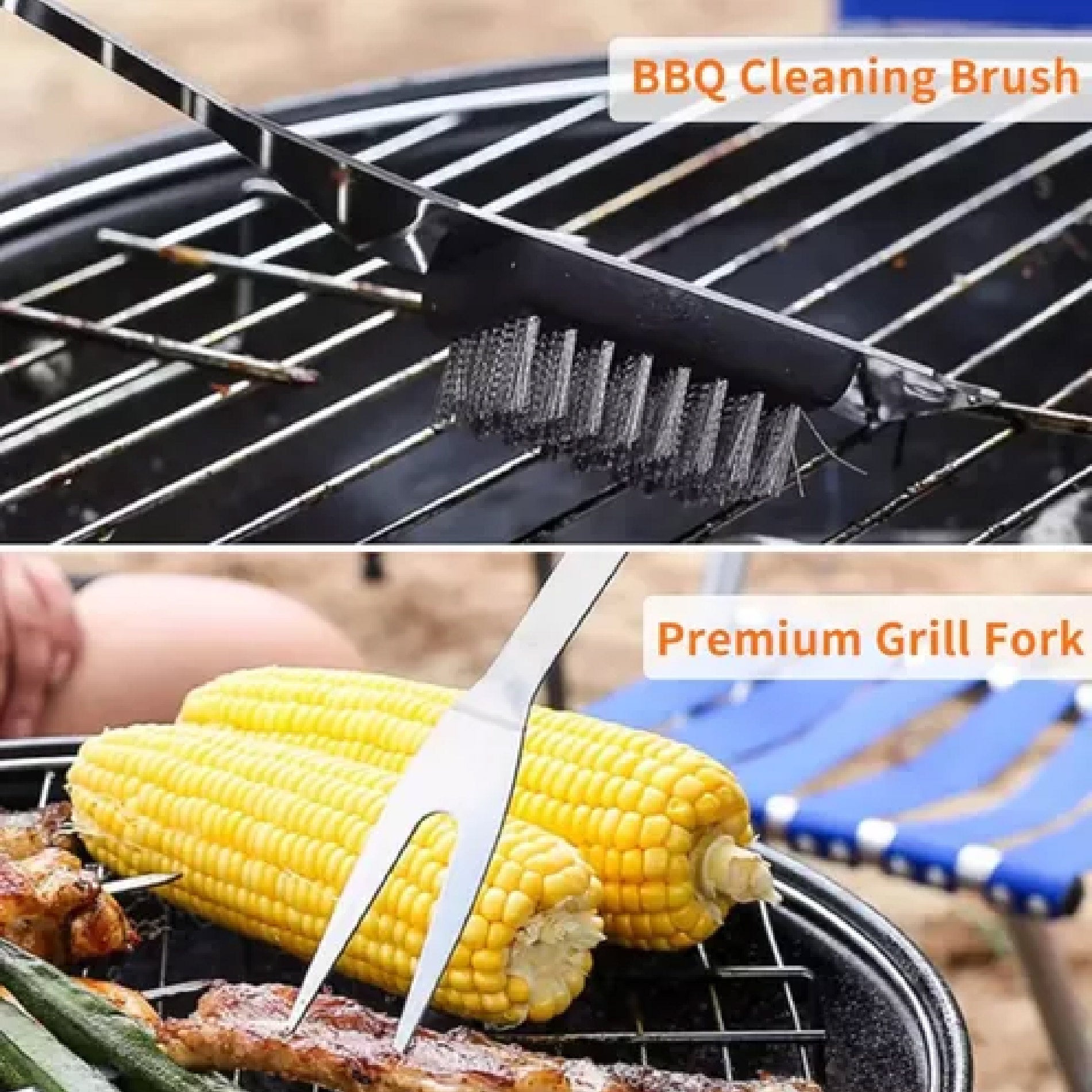 Kit Completo de Accesorios para Barbacoa – 15 Piezas