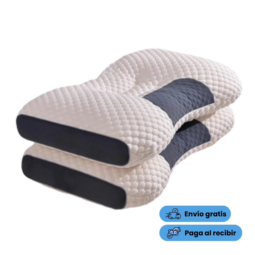 Almohada Ortopédica Cervical – Duerme Sin Dolor y Despierta Renovado Desde la Primera Noche