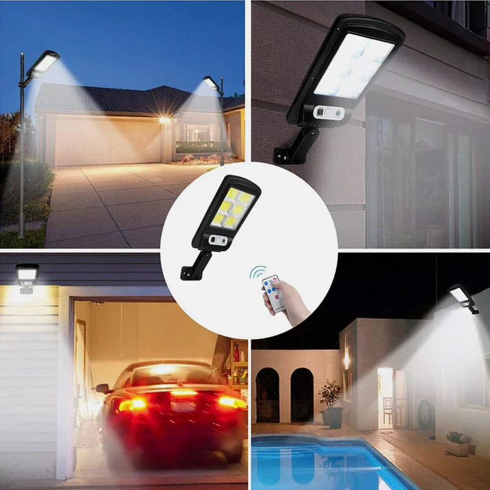 PROMO 2x1  - Lámpara Solar Inteligente con Carga Automática