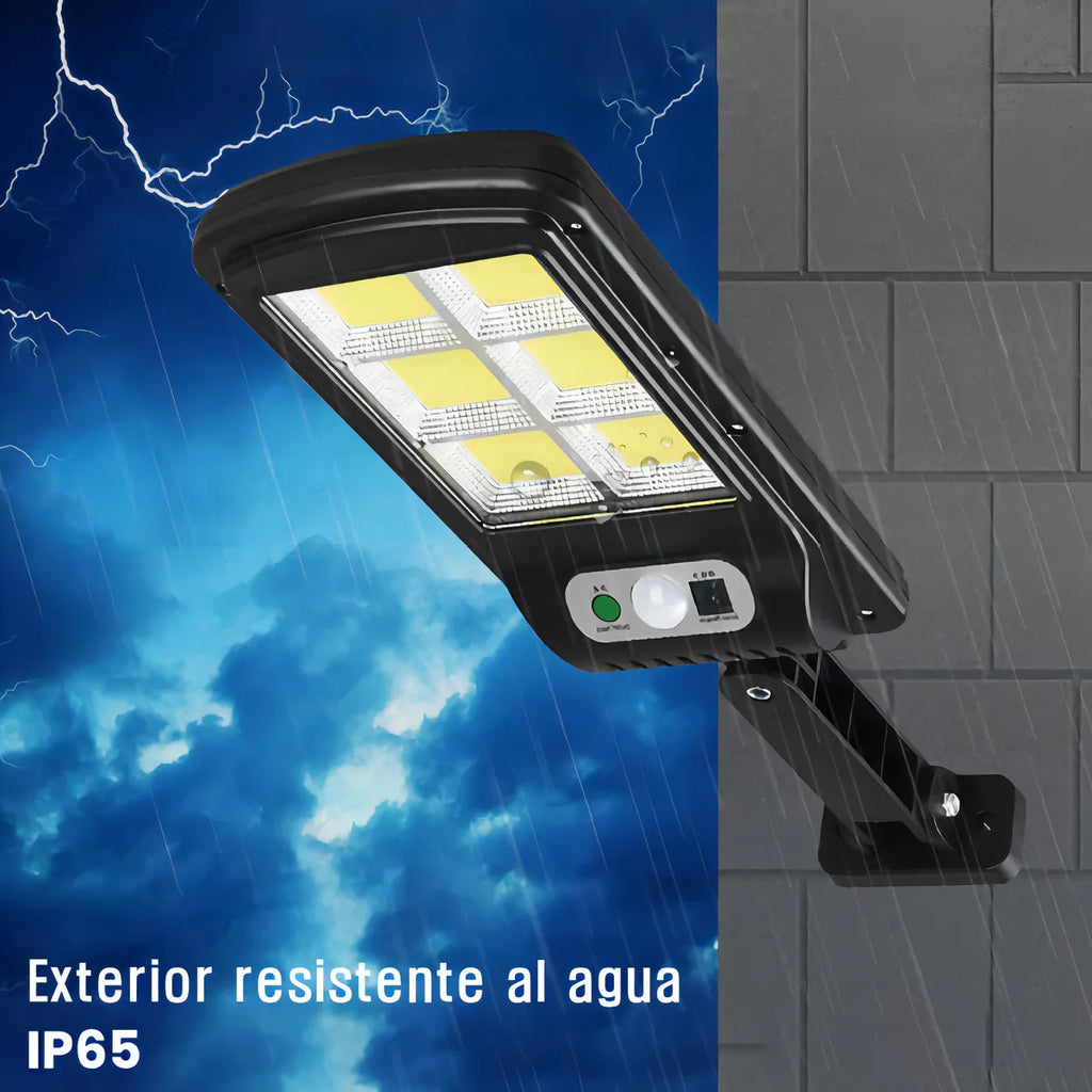 PROMO 2x1  - Lámpara Solar Inteligente con Carga Automática